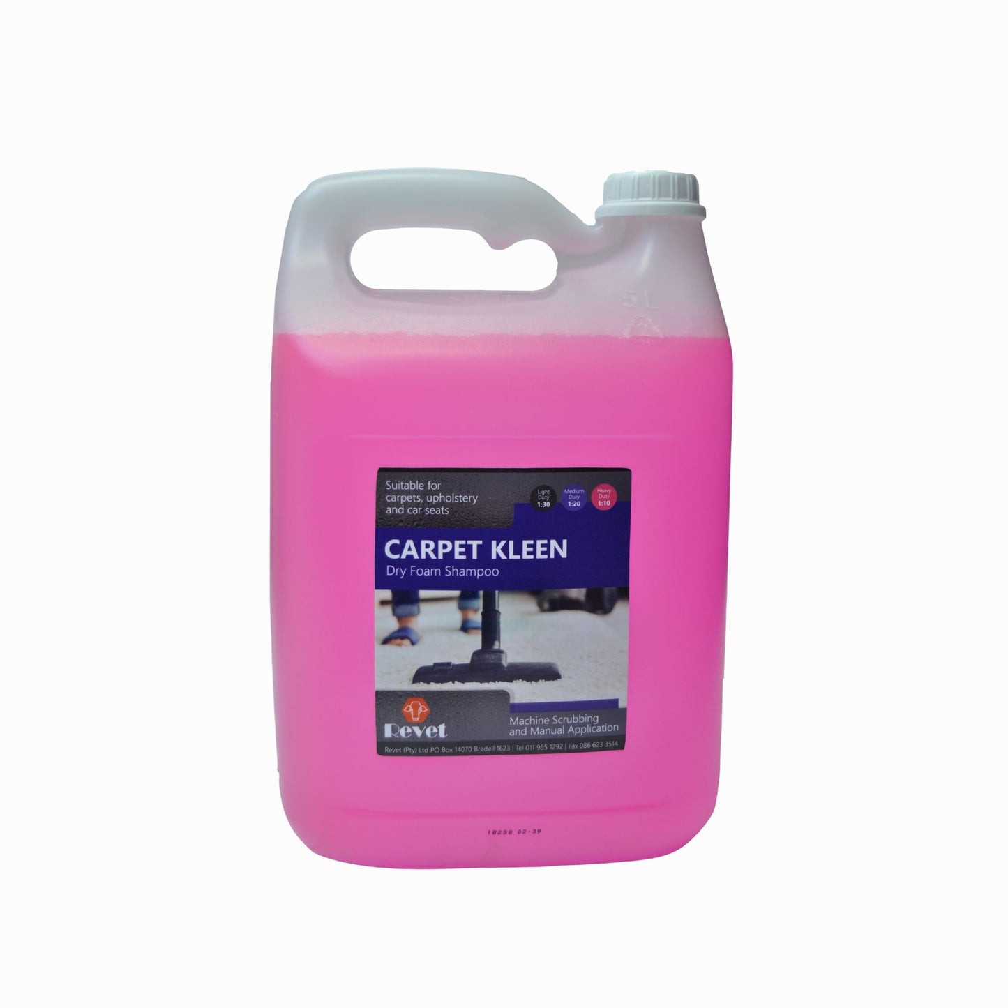 Revet Carpet Kleen Dry Foam Shampoo