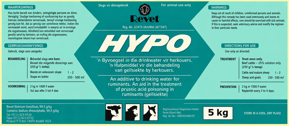 Hypo Sodium Thiosulphate