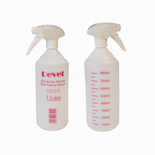 Revet 1 Litre Multi-Purpose Spray Bottle – Durable